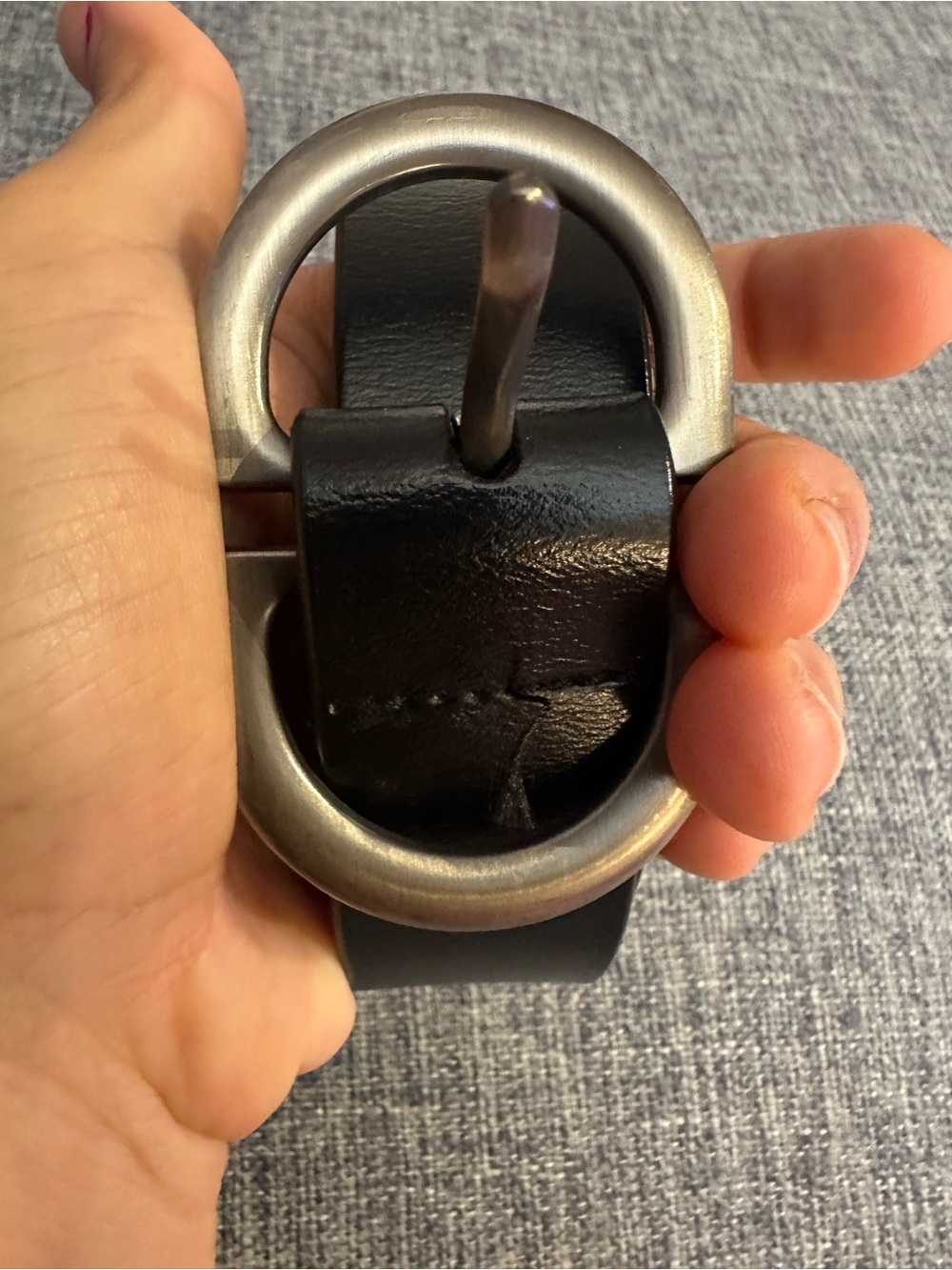 Woman’s black belt